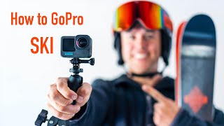 How to Film Skiing GoPro  Guide to Mounts and Settings [upl. by Placidia713]