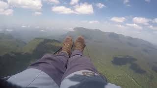 Parapente sobre a Serra do Mar Anhangava  Morumbi  Morretes [upl. by Dahsra]