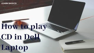 How to play CD in Dell Laptop  How to open CD in computer  play CD  how to run CD in laptop [upl. by Palestine315]