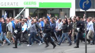 Schalkefans in Hannover 26 August 2012 [upl. by Koloski]