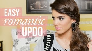 Easy amp Romantic Hairdo [upl. by Gilbye]