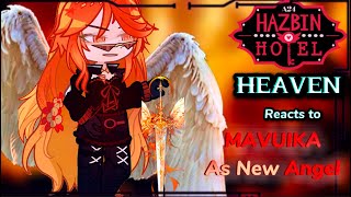 Heaven Angel reacts to Mavuika As New Angel ‖ Hazbin Hotel x Genshin impact ‖ My AU☆ [upl. by Held]