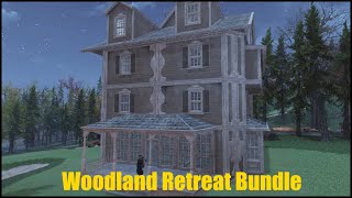 Discover the Woodland Retreat Bundle  A Massive Prefab Marvel in Fallout 76 [upl. by Vannie]