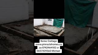 Nutec Cottage Foundation wwwpinnaclehomescoza 0742464182 or 0837309360 Michael Emmanuel [upl. by Anrym]