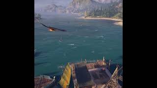 AC ODYSSEY  Greece Argolis Wetlands of the Hydra Nauplia Harbor shorts greece [upl. by Azaria]