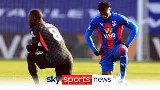 Wilfried Zaha will no longer take the knee before Premier League games [upl. by Amlas640]