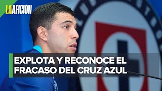 quotEs doloroso un momento de mierquot Erik Lira sobre la eliminación del Cruz Azul [upl. by Picardi]