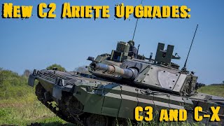 New C2 Ariete MBT upgrades  C3 and C X [upl. by Arem189]