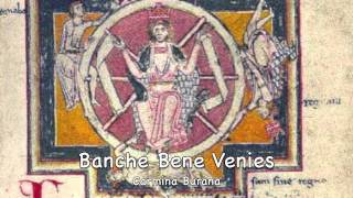 Carmina Burana Anon1113th c  CB 200 Bache bene venies [upl. by Engleman]