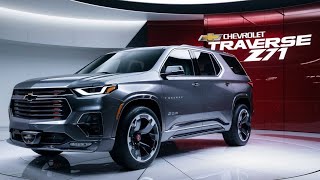 2025 Chevrolet Traverse Z71 OffRoad Model First Look [upl. by Ardnekal175]