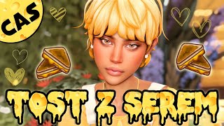 Ukryta aspiracja tost z serem  Stwórz sima  CAS  The sims 4 grilled cheese [upl. by Poulter732]