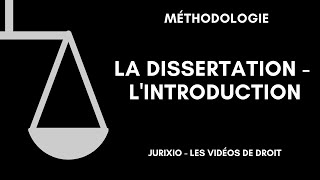 La dissertation  Lintroduction 5 [upl. by Vargas796]