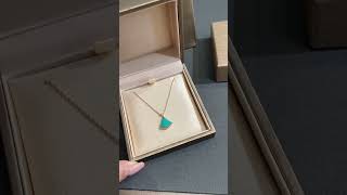 BRN021 DIVAS DREAM NECKLACETURQUOISE affordablejewelry divas bvlgari unboxing newyork [upl. by Nida792]