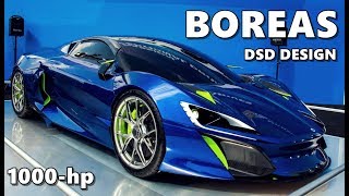 Boreas by DSD Design  1000hp Spanish Hypercar [upl. by Shurlocke]