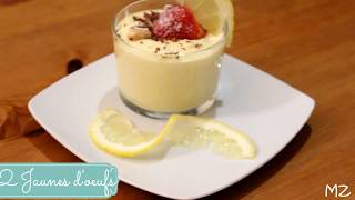 Mousse au citron  موس كريمة الليمون اللذيذة [upl. by Jaddo610]