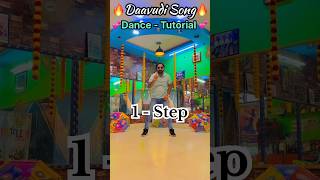 Daavudi Song Dance Tutorial 🔥 Dworld Dance Studio shorts dance tutorial daavudi devara [upl. by Enneyehc]