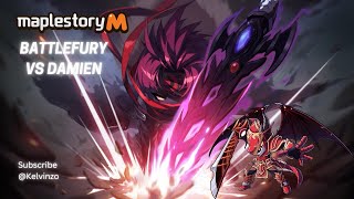 Maplestory M 楓之谷M  Battlefury versus Hard Damien  20th September 2024 [upl. by Ainirtac]