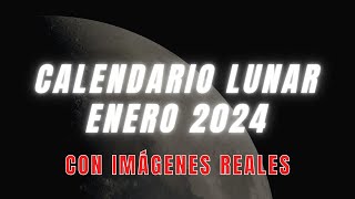 ▶ ASTROLOGÍA 4 FASES DE LA LUNA DE ENERO 2024 ✅ CALENDARIO LUNAR ENERO 2024 🚀 DÍA HORA SIGNO LUNA [upl. by Chien]