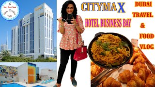 Dubais 4 Star Hotel CitymaX Business Bay  Room Tour  Breakfast  Pool Gym  Spa  Coffee House 😍 [upl. by Boru]