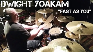 DWIGHT YOAKAM  FAST AS YOU  DRUM COVER  BY DANIEL ENGLISH  STUDIO QUALITY [upl. by Kanya]