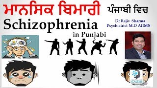 ਮਾਨਸਿਕ ਬਿਮਾਰੀ ਪਾਗਲਪਨ ਦੀ ਸਮੱਸਿਆ What is Schizophrenia in Punjabi Dr Rajiv Sharma Psychiatrist Delhi [upl. by Winter]