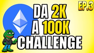 CHALLENGE DA 2K A 100K  EP 3  ANDIAMO IN LEVA [upl. by Inuat]