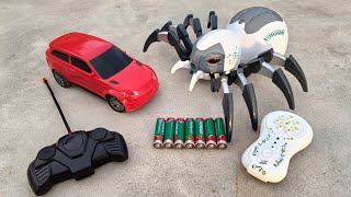 Remote Control Rc Spider 🕷️ unboxing and testing amp Remote Car amp spider [upl. by Kenwood]