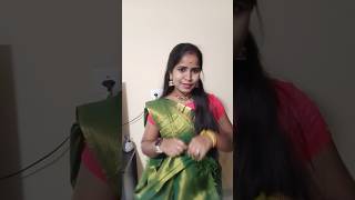 Nakosam puttadoyemma telugu love song shortvideo dance music bhadra 💚💓 [upl. by Ennayelsel]