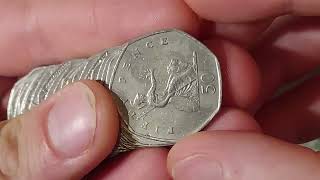 1 LUCKY BAG 50p Coin Hunt 340 [upl. by Hillery]