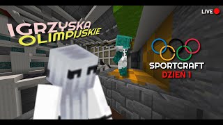 🏆 IGRZYSKA OLIMPIJSKIE W MINECRAFT 12 🏆  Skoki Narciarskie Saneczkarstwo Biegi Narciarskie [upl. by Eihpos790]