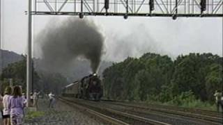 PRR K4s 1361 at Fostoria PA 1987 [upl. by Nimajaneb]