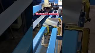 Sheet metal grinding machinestainless steel surface finishing machinesanding belt machinecabinets [upl. by Renaldo831]