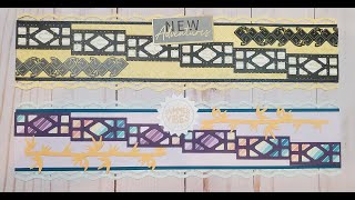 Creative Memories Mosaic Diamond Chain Border with Sweet Summer Paper [upl. by Essile891]