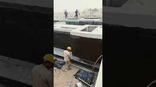 Elastomeric waterproofing membrane installations [upl. by Aneled]