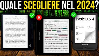 I Migliori eReader di Libri Elettronici del 2024 NON Comprare Uno Prima di Vedere Questo [upl. by Nitsa580]