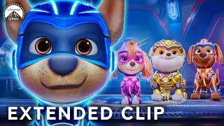 PAW Patrol The Mighty Movie EXCLUSIVE  quotPAW Patrol Gains Superpowersquot Clip  Paramount Movies [upl. by Eiramanig313]