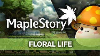 MapleStory  Henesys  Floral Life Cover [upl. by Ymerej637]