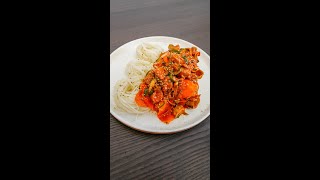 Spicy Whelk Noodles aka Golbaengi Muchim [upl. by Enyawed]