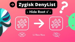 Zygisk DenyList  How to use Zygisk DenyList Configure Enforce DenyList in Magisk  Zygisk Magisk [upl. by Arinayed814]