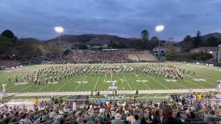 Cal Poly Mustang Band Homecoming Halftime Show  October 5 2024 [upl. by Tremann]