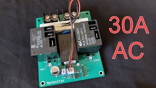 30A AC Soft Starter Inrush Current Limiter Circuit with FailSafe [upl. by Amye]