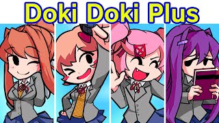 Friday Night Funkin VS Monika  Doki Doki Takeover Plus FNF Mod Doki Doki Literature ClubDDLC [upl. by Hcardahs166]