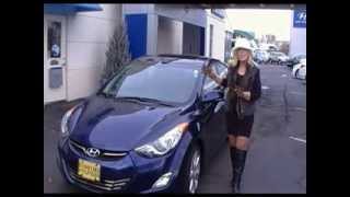 2013 Elantra Limited Video Test Drive in Stamford CT near Danbury White Plains New Rochelle [upl. by Ayotna]