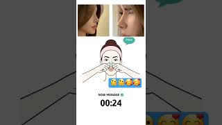 Up and down nose massage 💆‍♀️ facemassage rashmimaurya4479 [upl. by Castro]