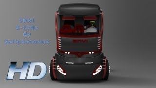 SNVI K120x Concept Car SONACOM [upl. by Gregorio]