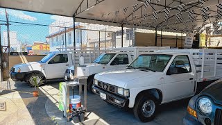 Nissan estaquitas D21 np300 precios lote de autos usados camionetas buenas para trabajo [upl. by Ennaisoj]