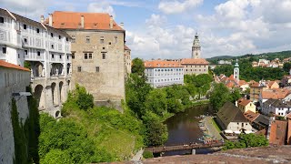 Cesky Krumlov Zuid Bohemen Tsjechië [upl. by Hahsia]