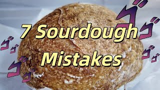 7 Mistakes to Avoid When Baking Sourdough Bread [upl. by Faydra]