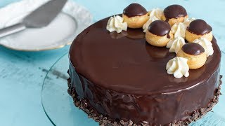 Profiterole Cake [upl. by Rosette]