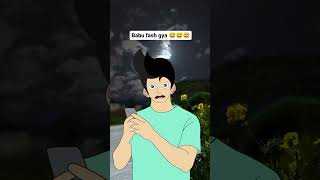 Babu nikal gya shorts viral funny animation [upl. by Ainimreh]